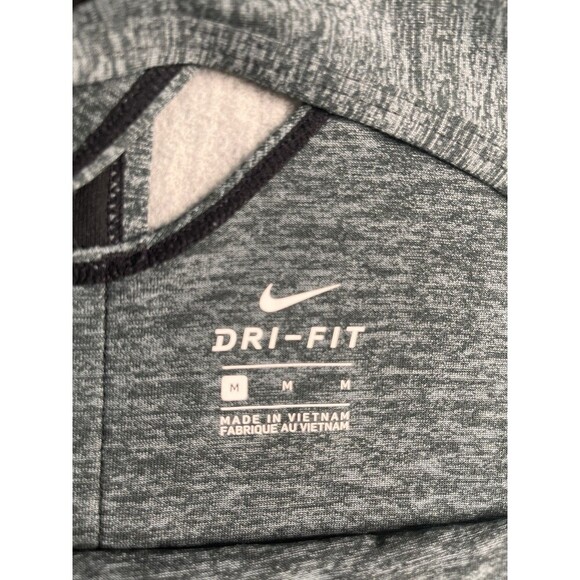 NIKE DRY Women's Open Back Studio Tank Top  M in Gray - Picture 7 of 8